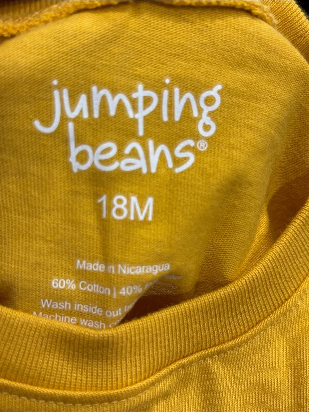 jumping beans bright yellow